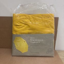 New 9’ Outdoor Umbrella Canopy Blue