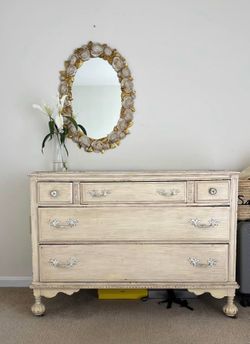 French Country Wood Dresser