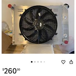 ❤️‍🔥 All Aluminum Radiator For 1(contact info removed) Chevy Chevelle