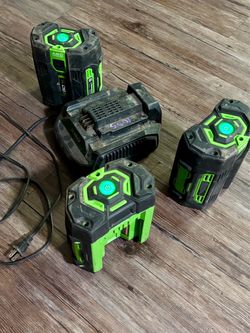 EGO Batteries and Chargers