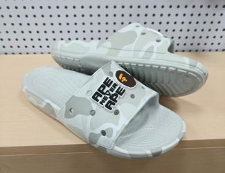 Bape x Crcos unisex slipper, men 5/6/7/8/9/10/11, new