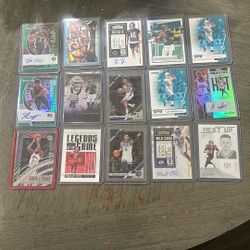Rookie Signatures And Numbered Lot 