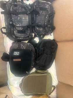 Lot of 5 Tactical Backpacks / Daypacks – Used / Good Condition