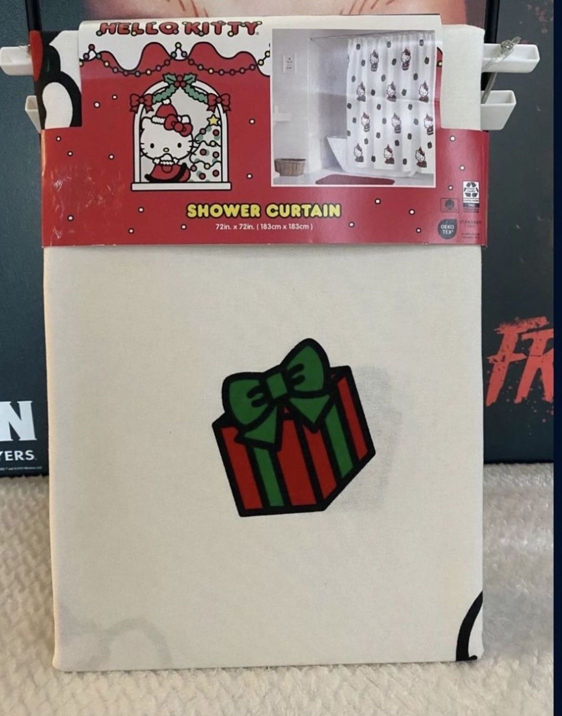 Hello Kitty Christmas Shower Curtain
