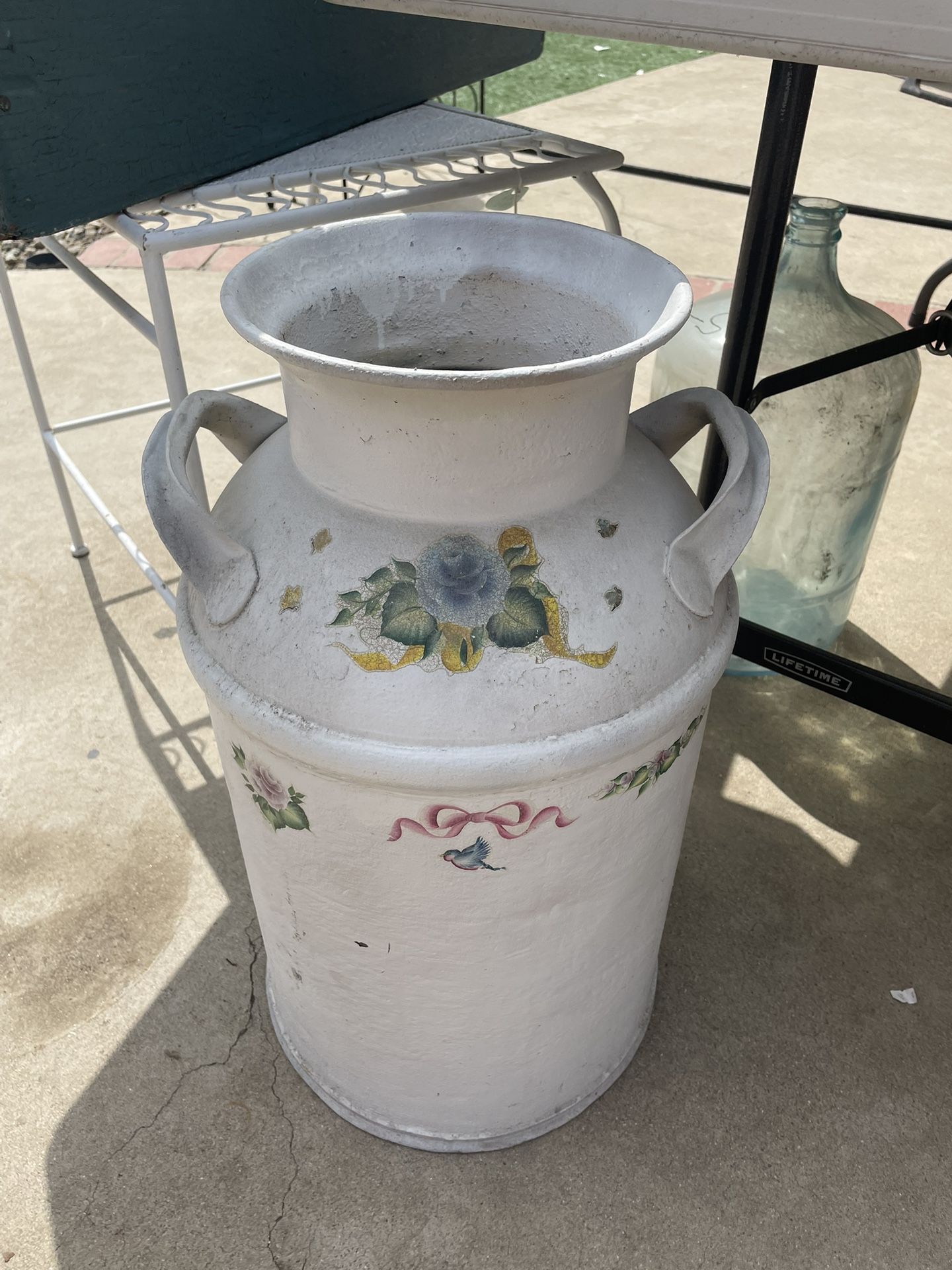 Old Milk Can