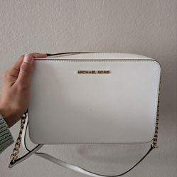 Michael Kors White Crossbody bag