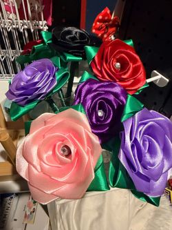 Hand made rose pens for teachers!