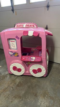 Hello kitty hot wheel.