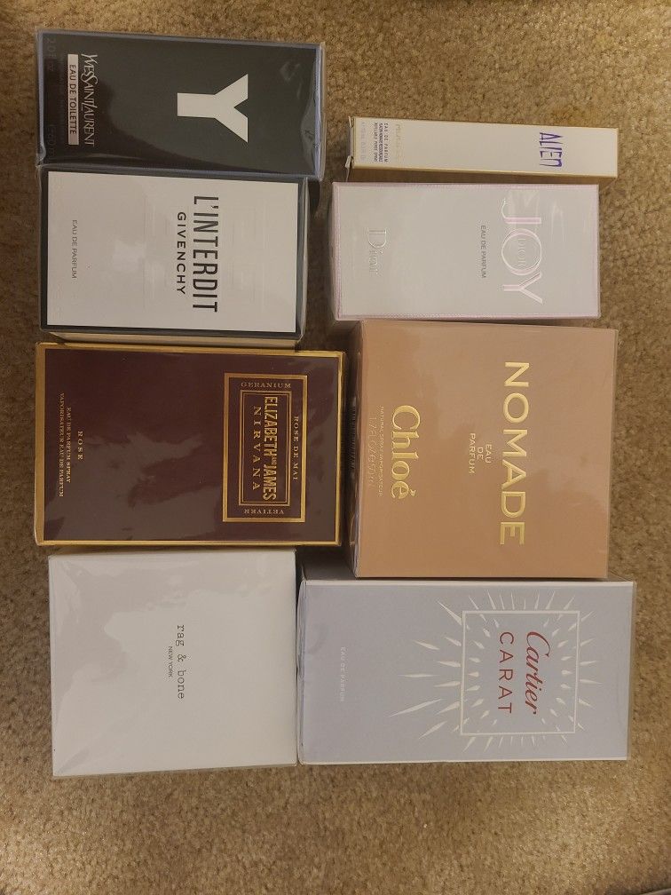 Various Factory Sealed Fragrances