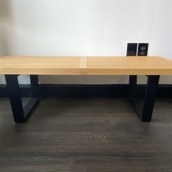 Wood Bench