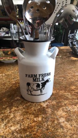 Cow table decor