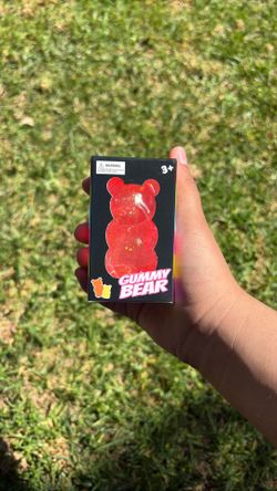 Squishy red GUMMY BEAR