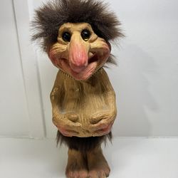 Vintage Original NyForm Handmade Norway Troll Gnome #121 Big Nose