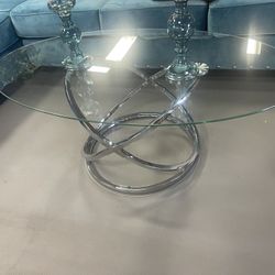Glass 3- Piece Coffee Table Set