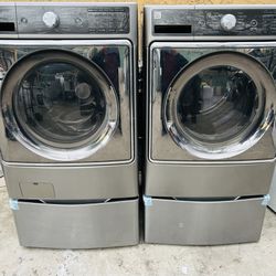 KENMORE. WASHER 5.6cubic And DRYER