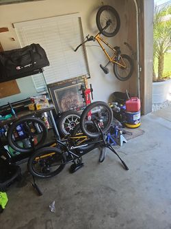 Three BMX Bikes