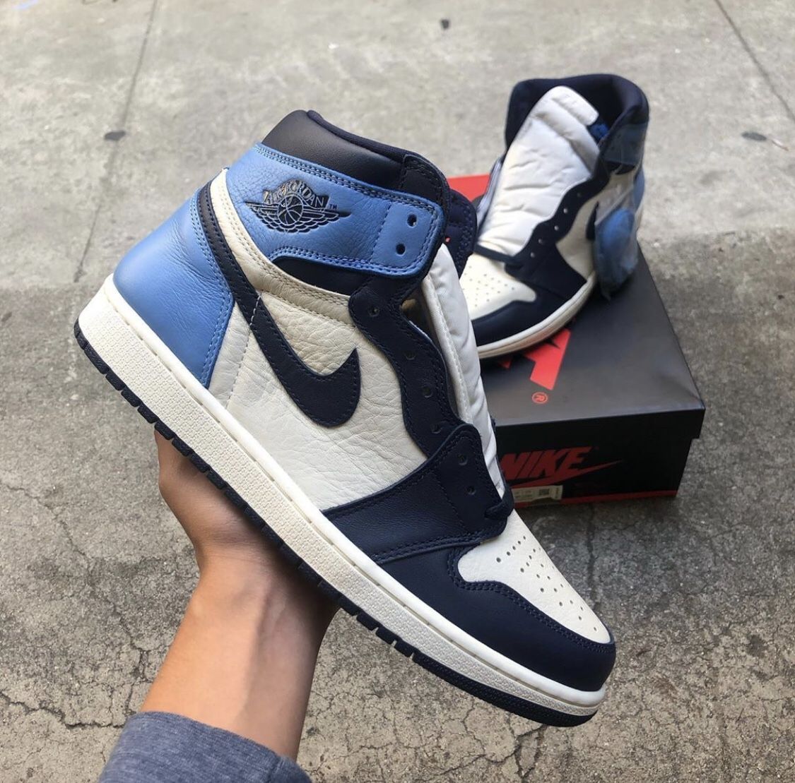 Jordan 1 Obsidian UNC Size 10.5 Brand New