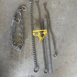 Dog Choker Chains 4 Total