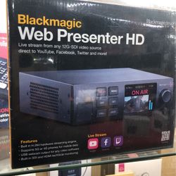 Blackmagic Design Web Presenter HD