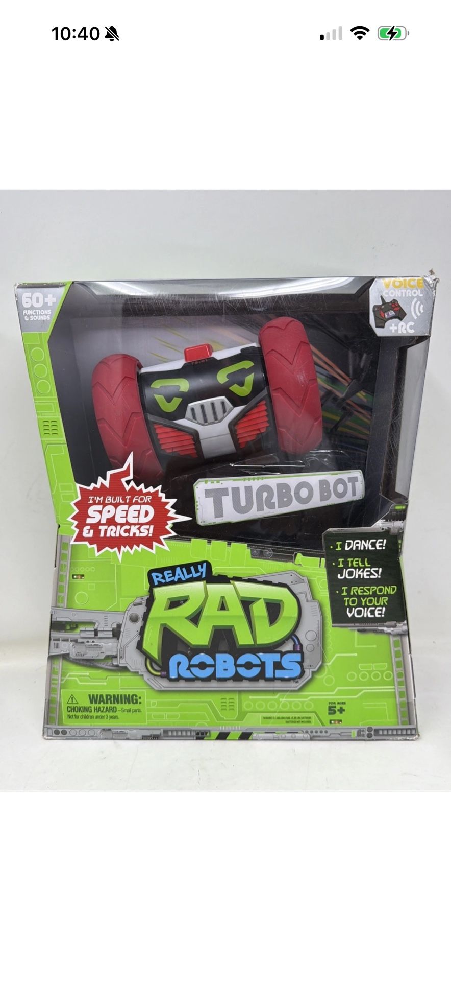 Really Rad Robots 27850 Turbo Bot Toy