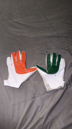 university of Miami football gloves