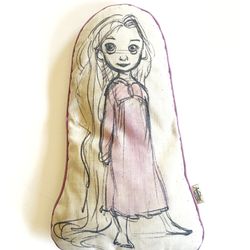 Disney Animators Rapunzel Pillow - AS IS / Flat Stuffing