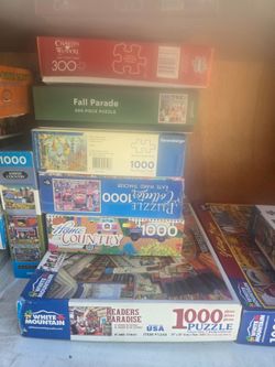 Puzzles $4 each or $3 for 10 or more