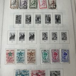 Morocco Independent Kingdom Stamp Group Of 95