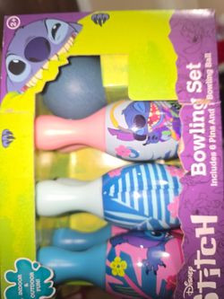 🧚NEW Disney Stitch Bowling Set