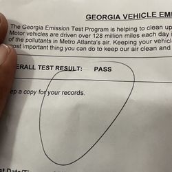 Guaranteed Emission Pass