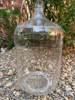 5 gallon glass water or beer brewing  bottle