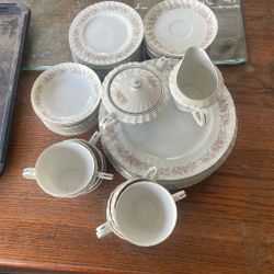 Teahouse Rose  (the Dansico Collection) Fine China  Set