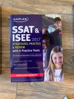 SSAT ISEE 2017. 5$