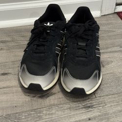 Men's Size 10.5 Adidas Tresc Run Core Black Shoes Sneakers EG7394