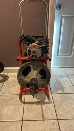 Rigid k-400 plumbing snake