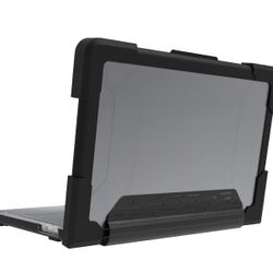 MAXCases Extreme Shell-S for HP G7 EE Chromebook Clamshell 11.6" (Black Frame)