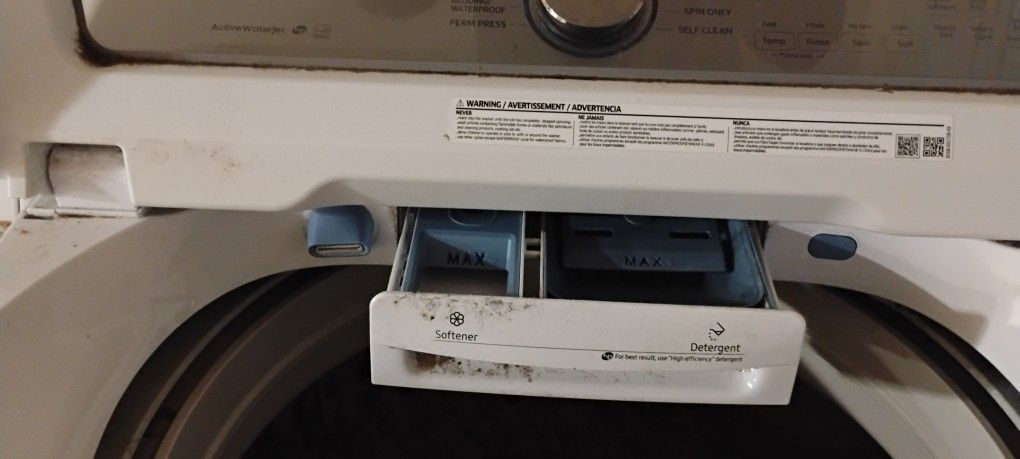 Samsung Washer And Dryer Set With Water Jet