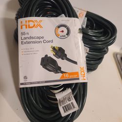 HDX EXTENSION CORD 55FT GAUGE 16 / 3 PRONGS