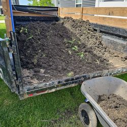 black soil for plants -3  yards