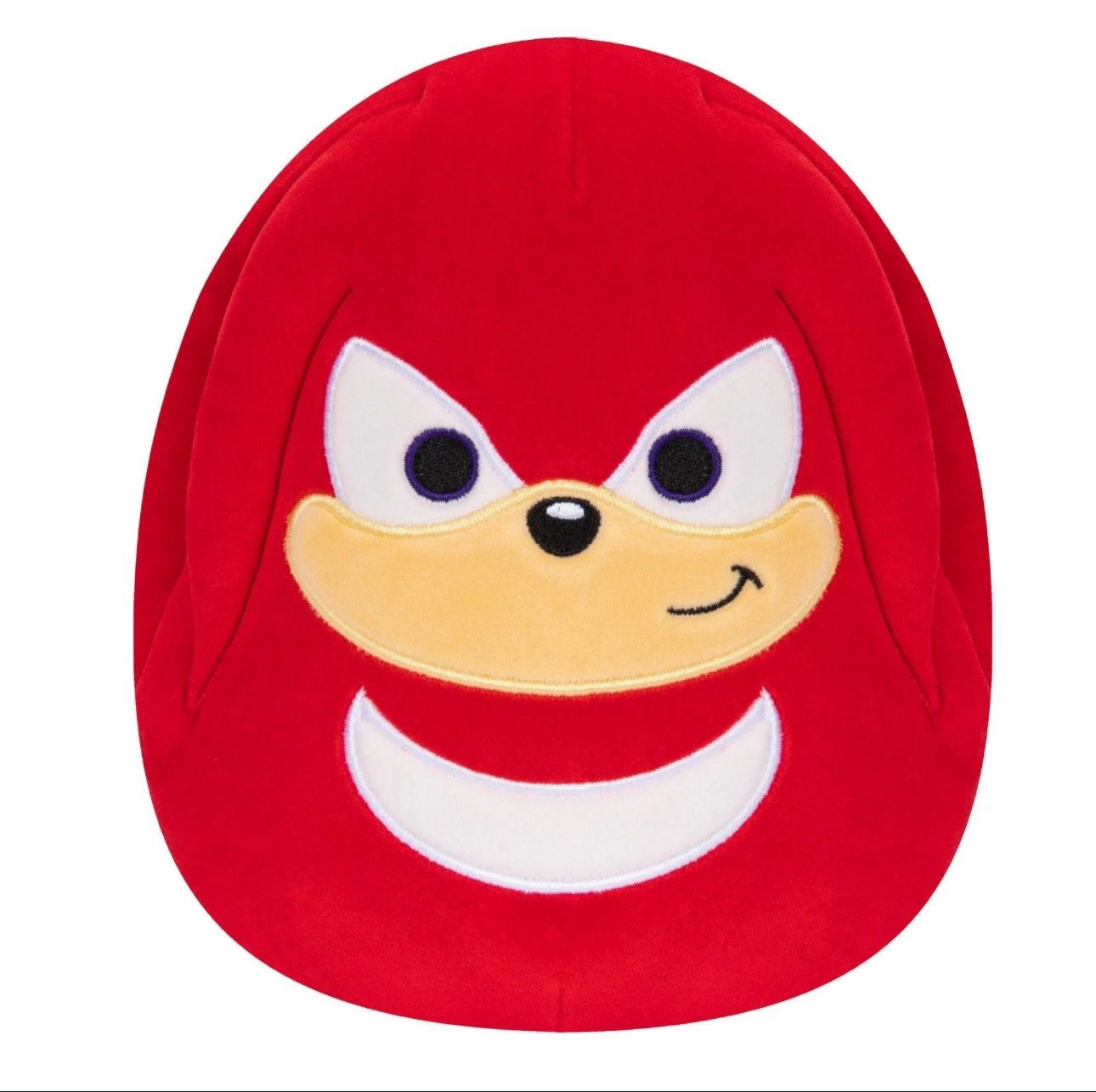 New with tag Squishmallow Kellytoy Plush Sonic the Hedgehog Knuckles 7.5" Red Stuff Toy Price firm Comes from pet free smoke free home