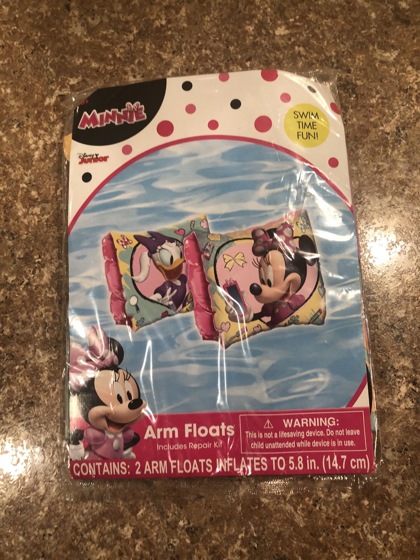 Brand New Minnie Mouse Arm Floaties Shipping Available