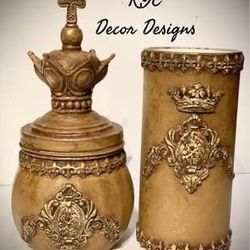 Decor for office or bath accessories Visit My Store Or Facebook Ryc Decor Designs