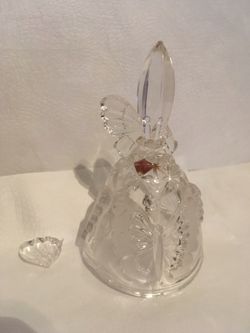 Glass Butterfly bell