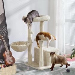 34.5″ Height Cat Tree with Condo