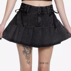 Hot Topic Denim Skirt 