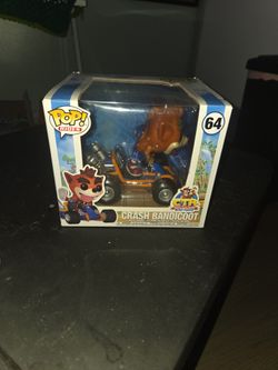 Funko Pop #64 Crash Bandicoot In Nitro Kart