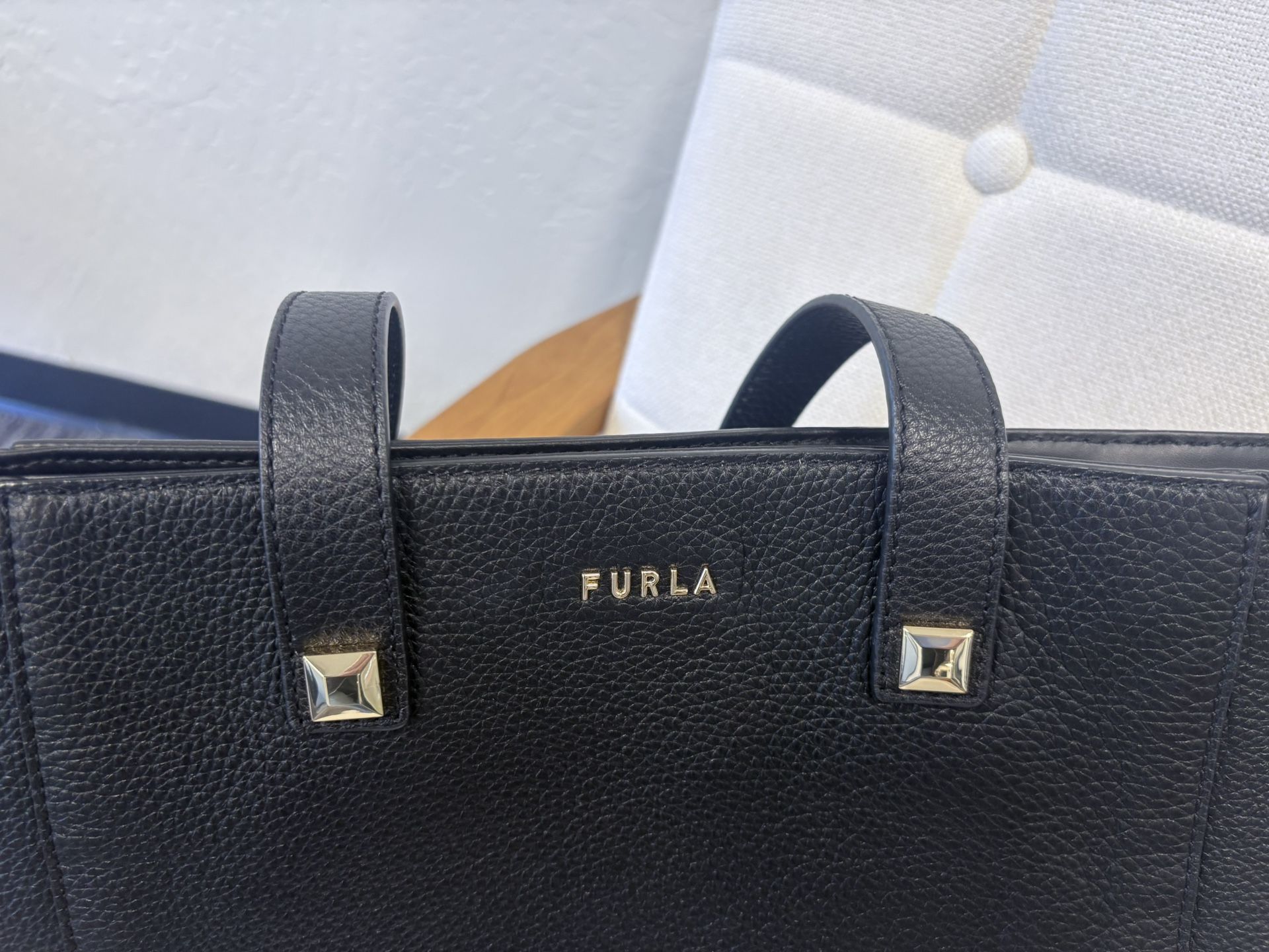 Beautiful Furla Leather Large Bag. Like New
