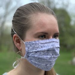 Reversible 100% Cotton Face Mask Adult Floral