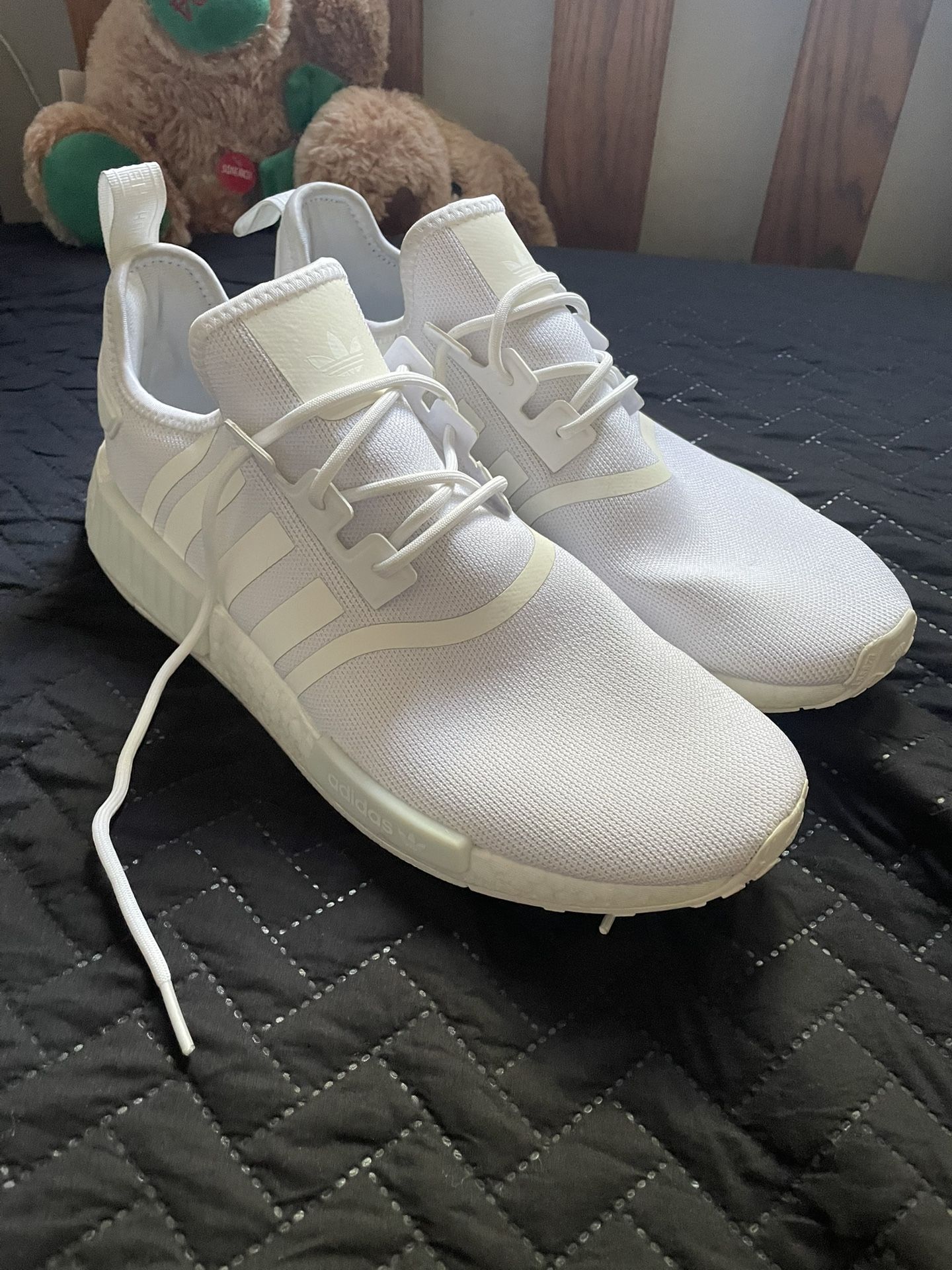 White Adidas NMD Size 11 1/2 New