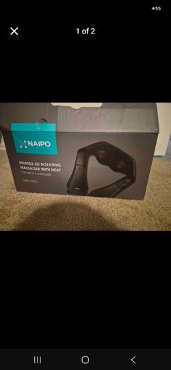 Naipo Shiatsu Neck & Shoulder Massager with Heat